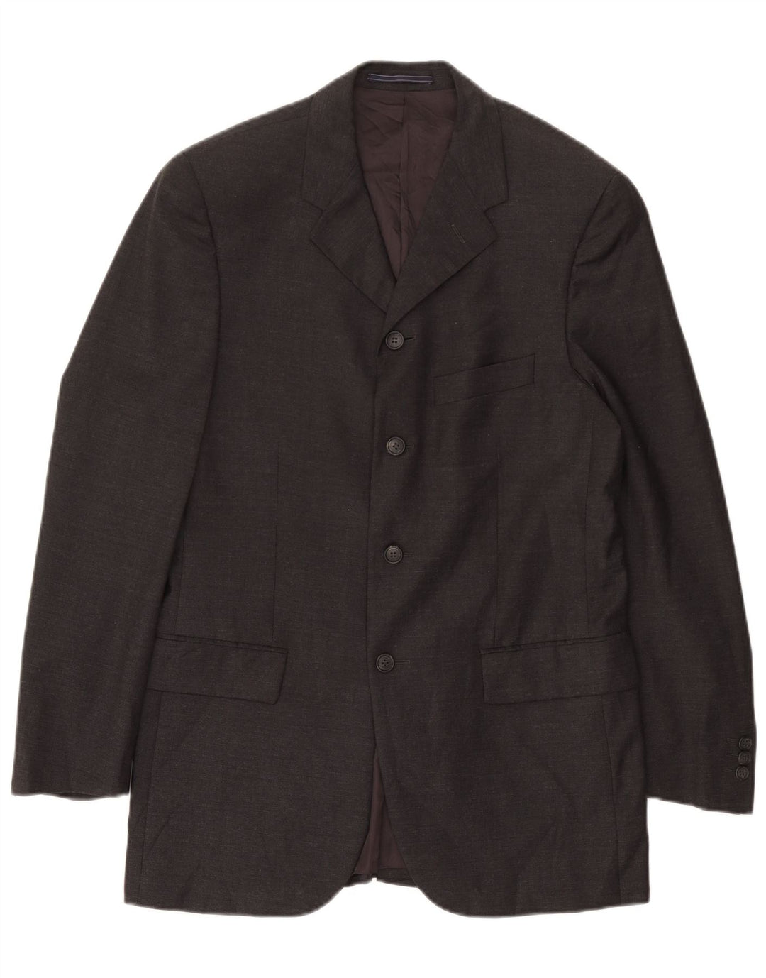 Trussardi Ανδρικό Longline Μπουφάν Blazer IT 48 Medium Grey