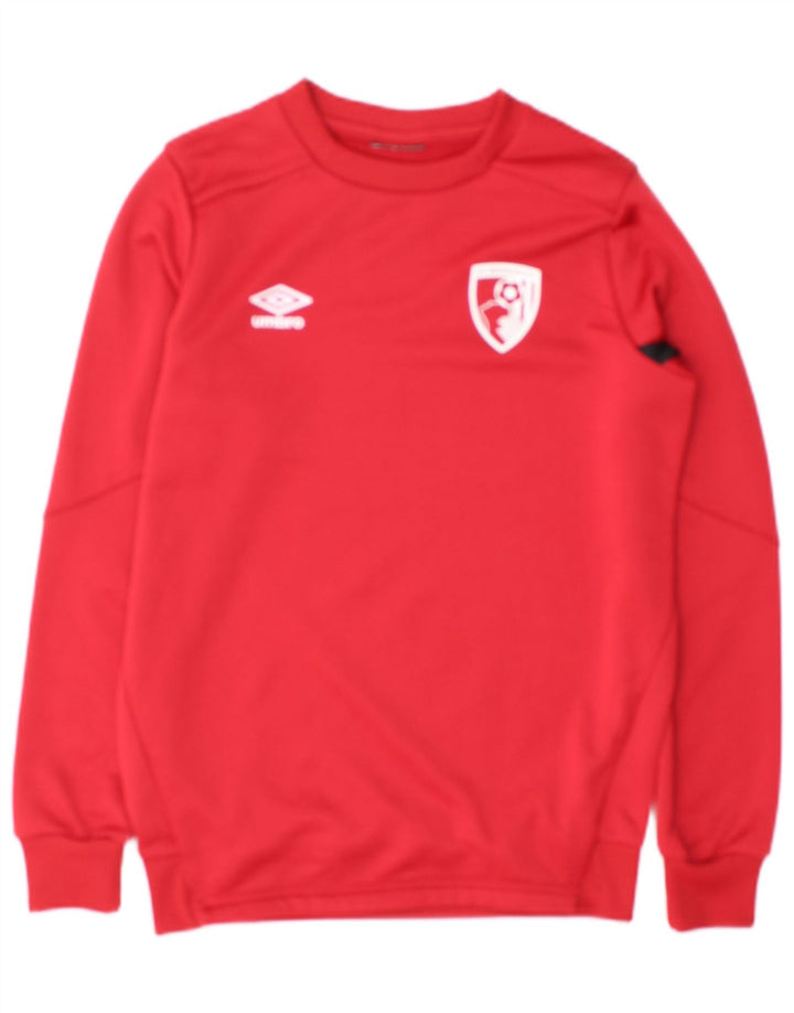 Γραφικό Φούτερ Umbro Boys Jumper 13-14 ετών Κόκκινο Πολυεστέρας
