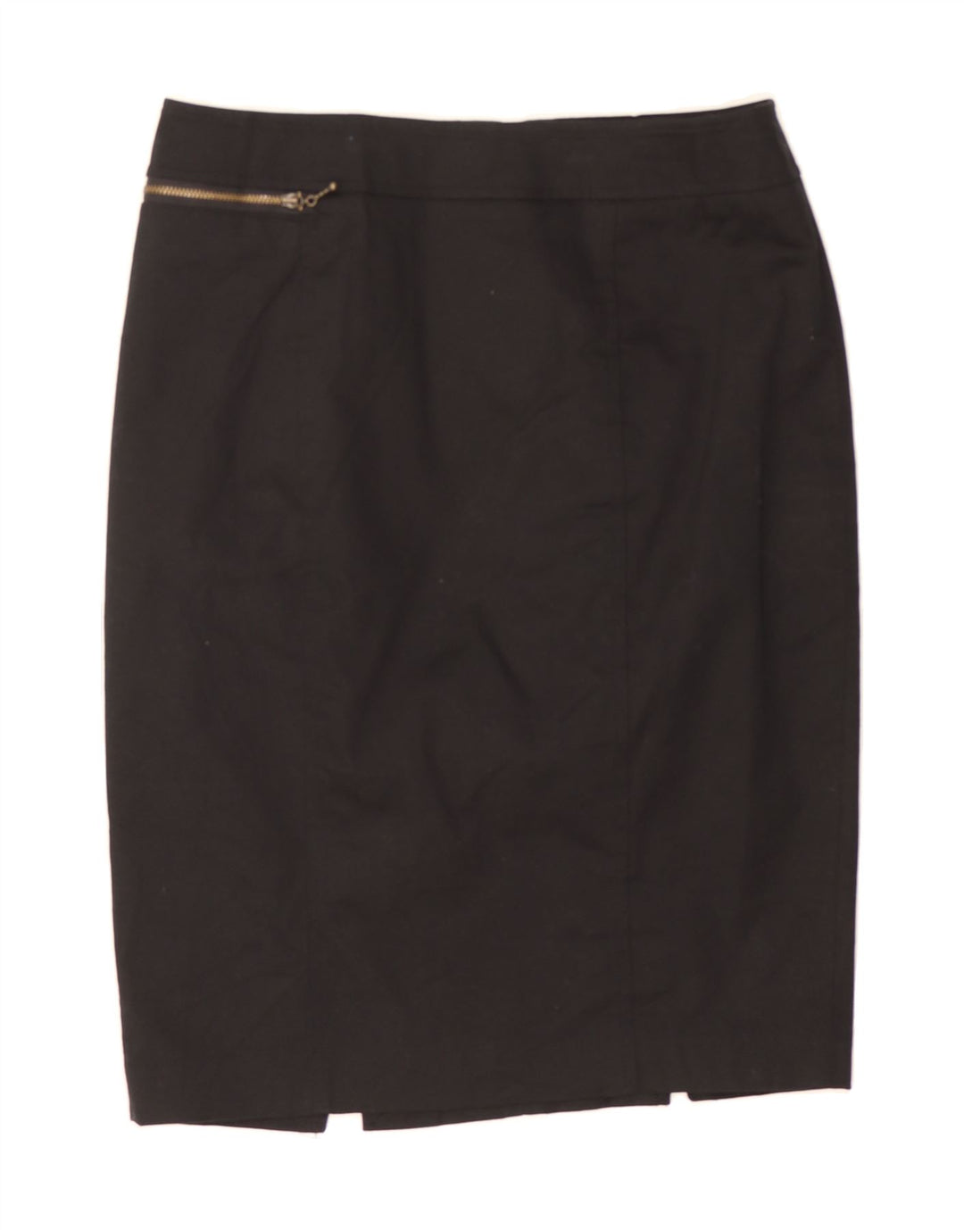 MOSSIMO Womens Pencil Skirt US 8 Medium W30  Black Cotton Vintage Mossimo and Second-Hand Mossimo from Messina Hembry 