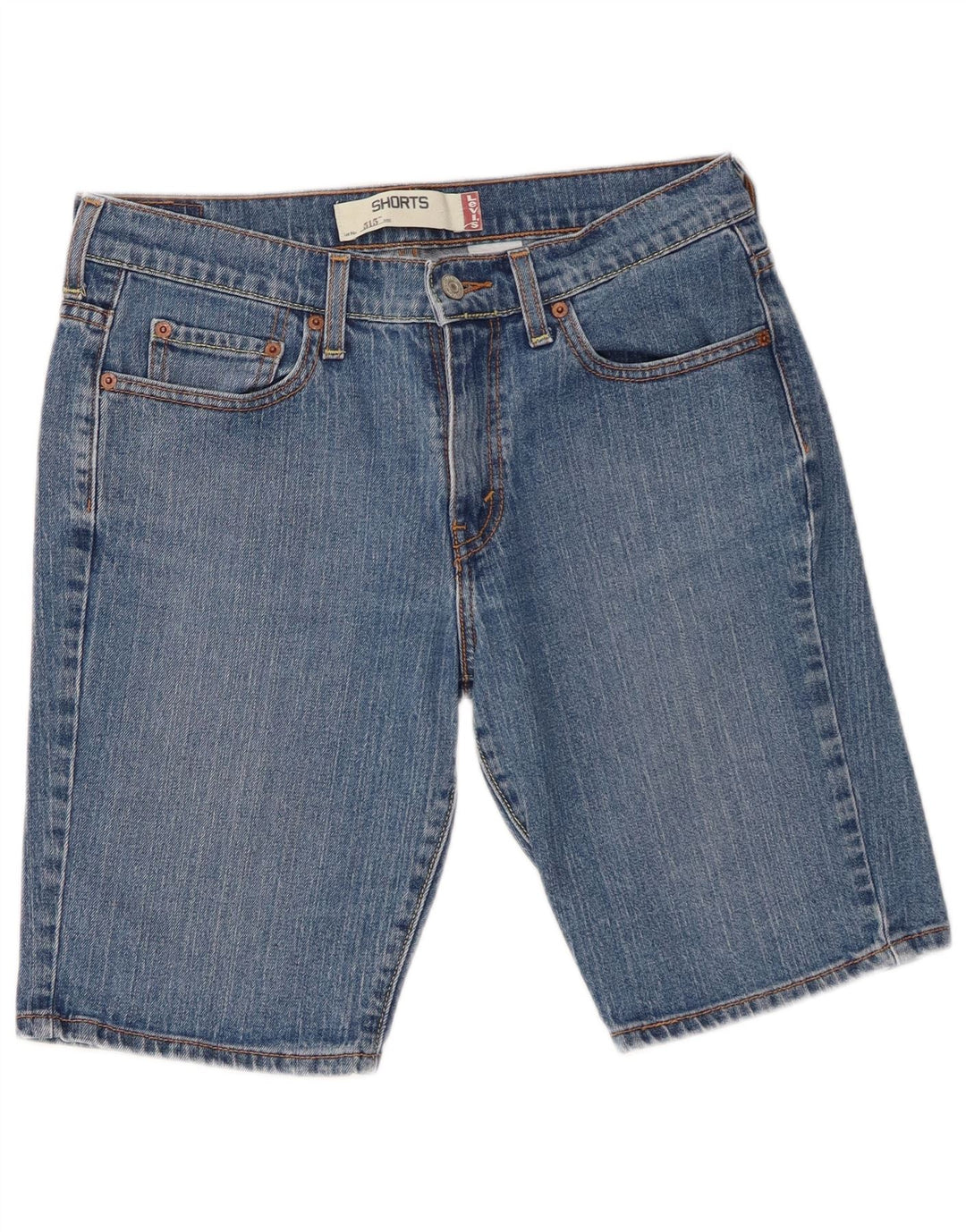Γυναικείο τζιν σορτς Levi's 515 US 8 Medium W30 Μπλε βαμβακερό