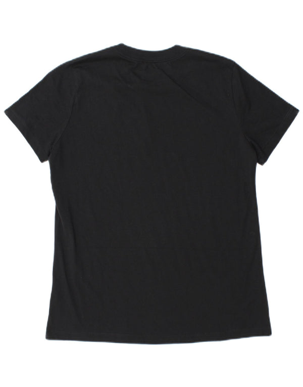 Γυναικείο γραφικό μπλουζάκι Nike Top UK 12 Medium Black