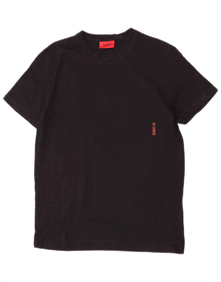 Ανδρικό T-Shirt Hugo Boss Top Μικρό μαύρο βαμβακερό