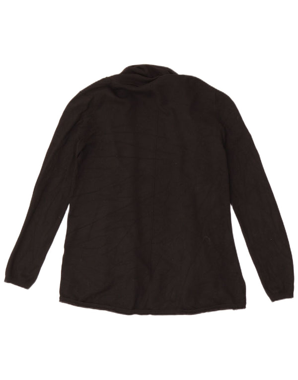 Zara Γυναικείο ανοιχτό πουλόβερ UK 14 Large Black