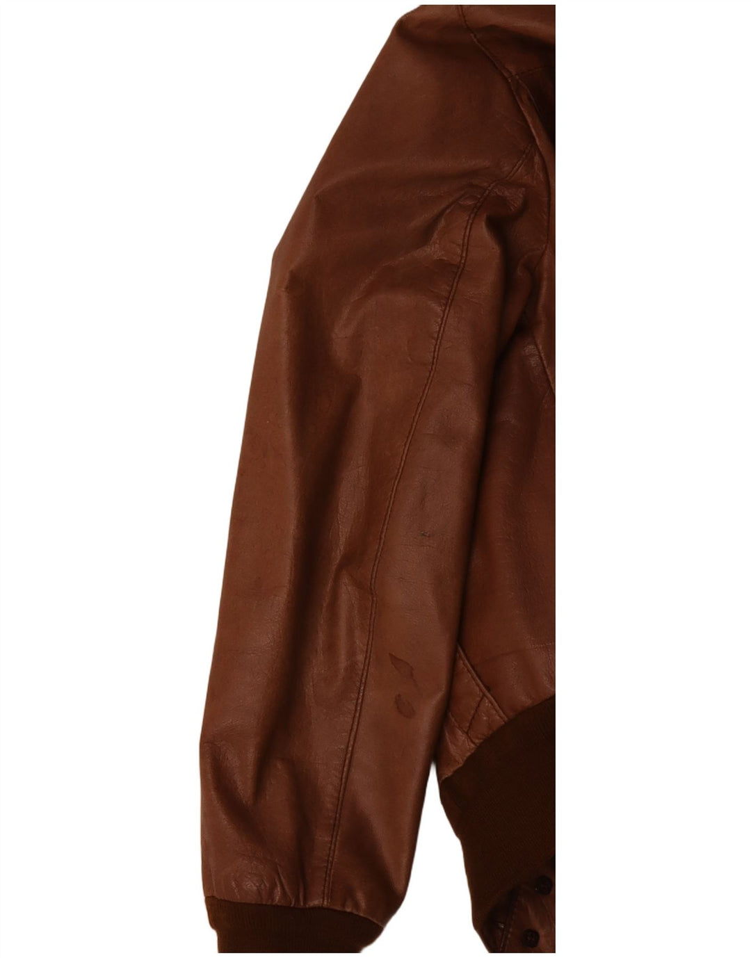 Ανδρικό μπουφάν VINTAGE Crop Bomber UK 36 Small Brown Colourblock