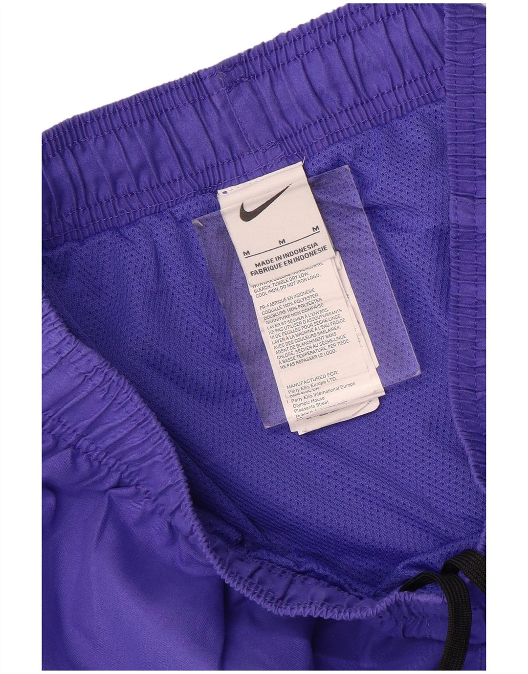 Ανδρικό αθλητικό σορτς Nike από μεσαίο μωβ πολυεστέρα