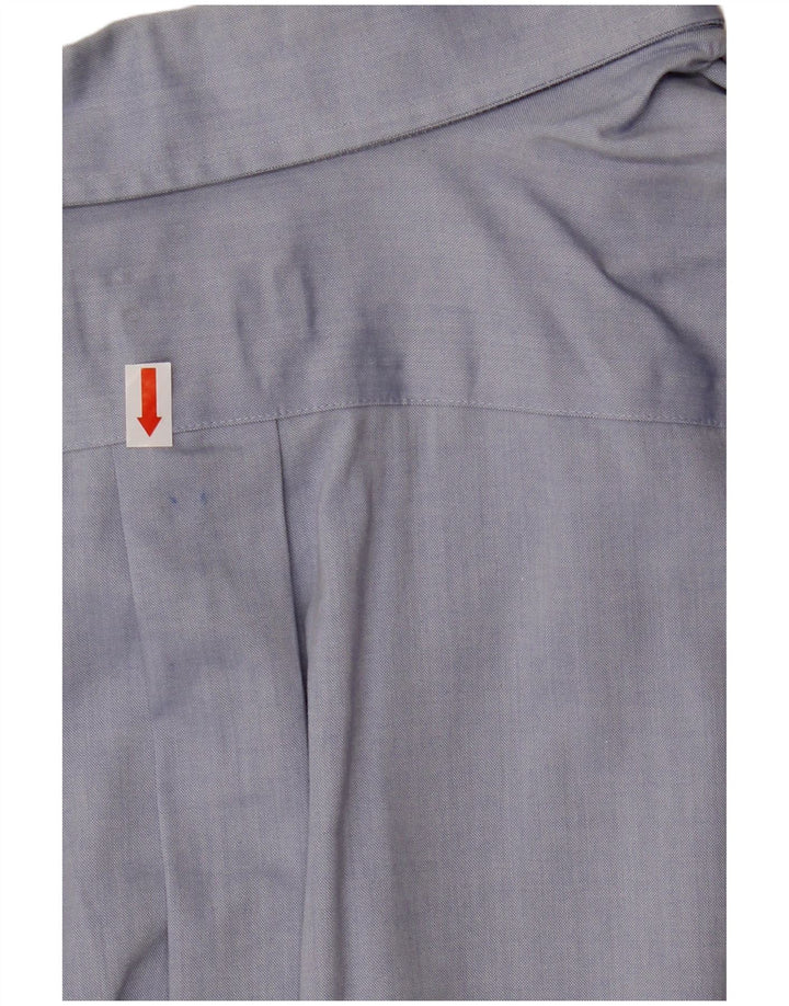 EDDIE BAUER Ανδρικό κοντομάνικο πουκάμισο με χαλαρή εφαρμογή 3XL μπλε βαμβακερό