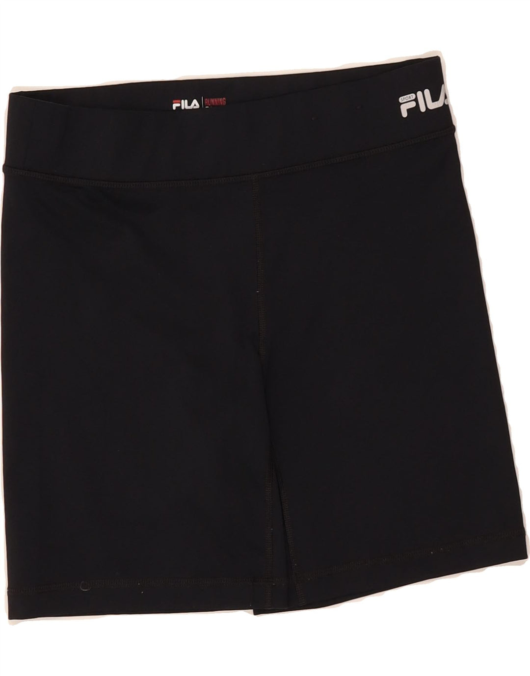 FILA Womens Sport Shorts UK 10 Small Black Polyester Vintage Fila and Second-Hand Fila from Messina Hembry 