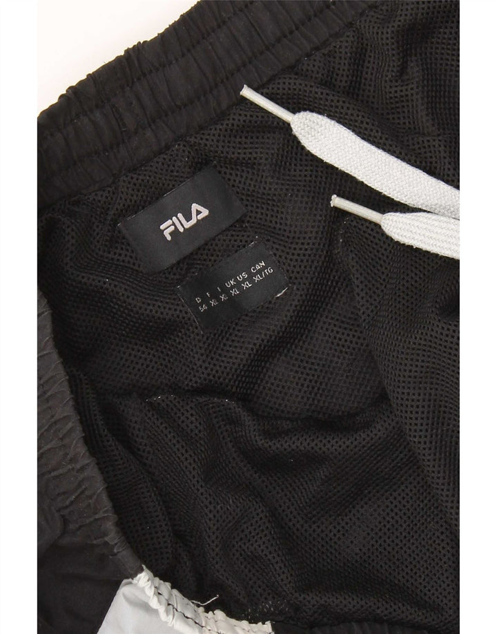 Ανδρικό αθλητικό σορτς Fila XL Black Colourblock