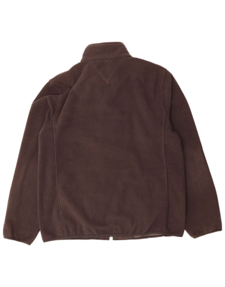 Tommy Hilfiger Ανδρικό Fleece Jacket UK 38 Medium Grey Polyester