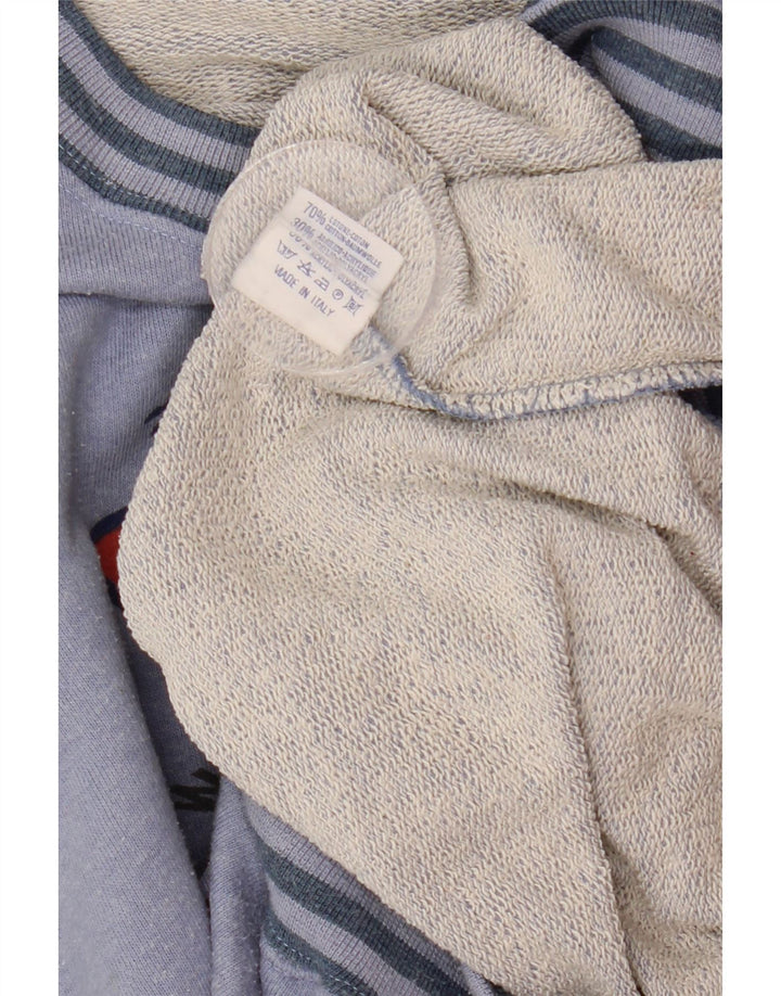 CAMPAGNOLO Ανδρικό γραφικό φούτερ Vikings Jumper IT 56 XL Μπλε βαμβακερό