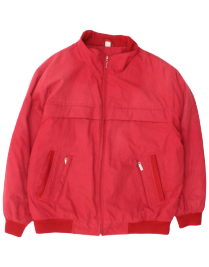 Babista Ανδρικό Bomber Jacket UK 40 Large Red Polyester