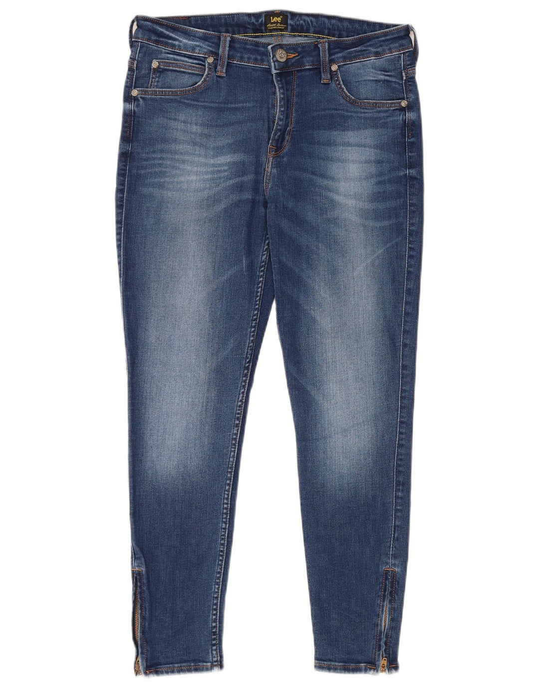 LEE Γυναικείο Scarlett Cropped Jeans W30 L25 Blue Cotton
