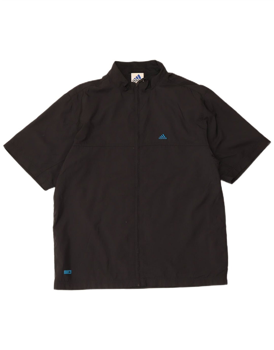 Ανδρική αθλητική φόρμα με κοντό μανίκι Adidas Top Jacket Μικρό μαύρο πολυεστέρα