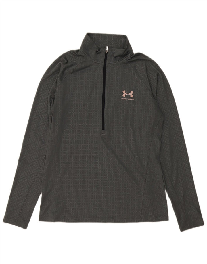 Under Armour Ανδρική φόρμα πουλόβερ Heat Gear Top Large Grey Gingham