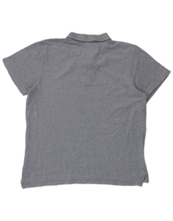 Ανδρικό μπλουζάκι πόλο Crew Clothing 3XL Μπλε βαμβακερό