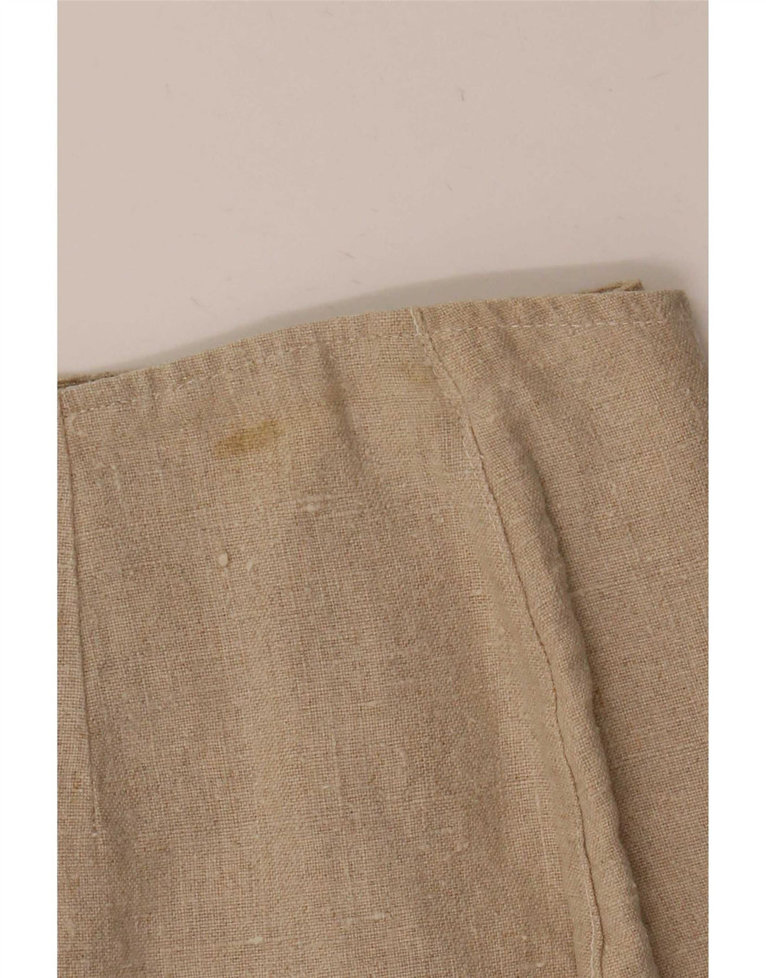 Vintage γυναικεία φούστα με περιτύλιγμα Small W28 Beige
