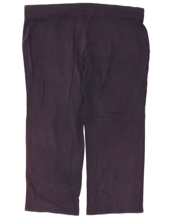 Marks & Spencer Γυναικεία κολάν Capri UK 24 4XL Navy Blue Cotton