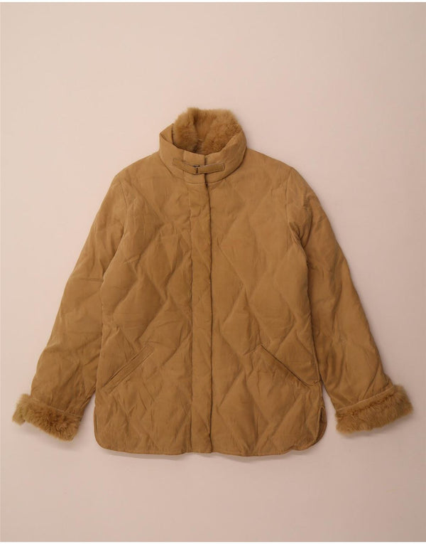 Γυναικείο τζάκετ Parisport Loose Fit IT 44 Medium Beige Polyamide