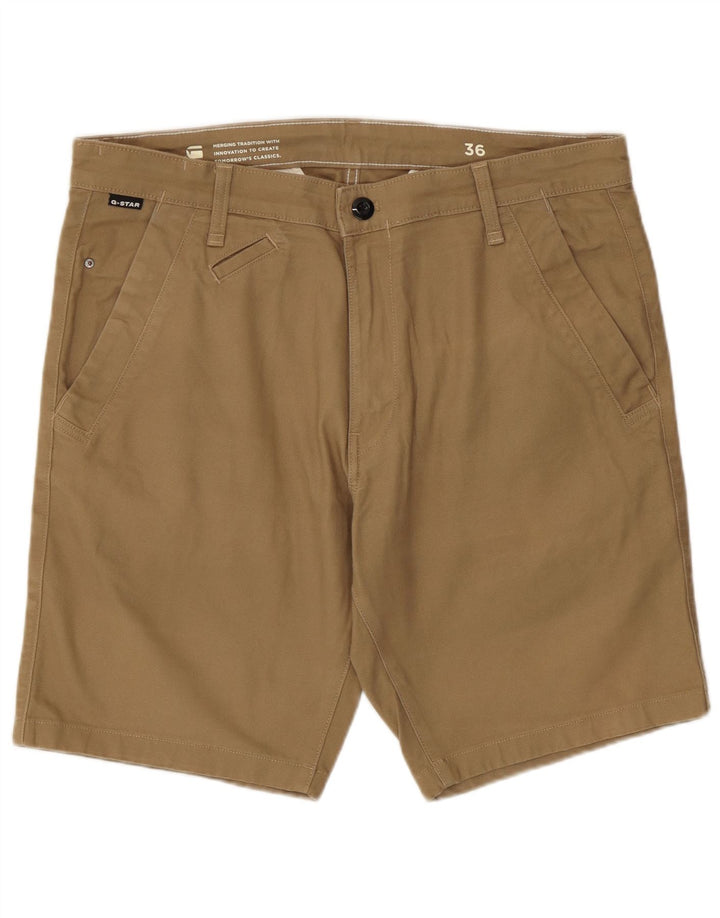 Ανδρικό σορτς Chino G-Star W36 μεγάλο βαμβακερό χακί