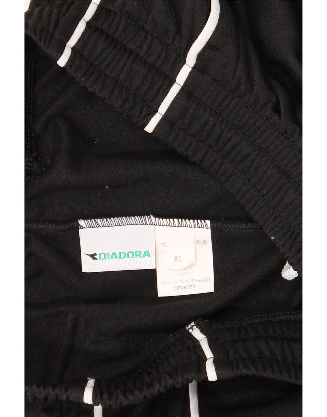 Ανδρικό αθλητικό σορτς DIADORA XL μαύρο πολυεστέρα