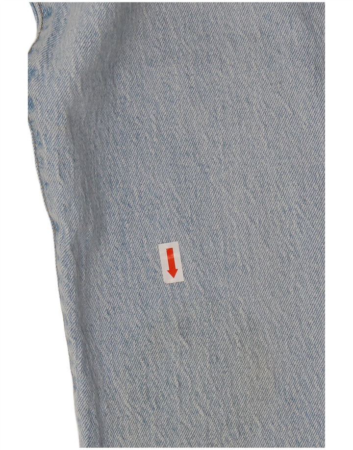 LEVI'S Γυναικείο τζιν 501 ίσιο W31 L28 Μπλε βαμβακερό