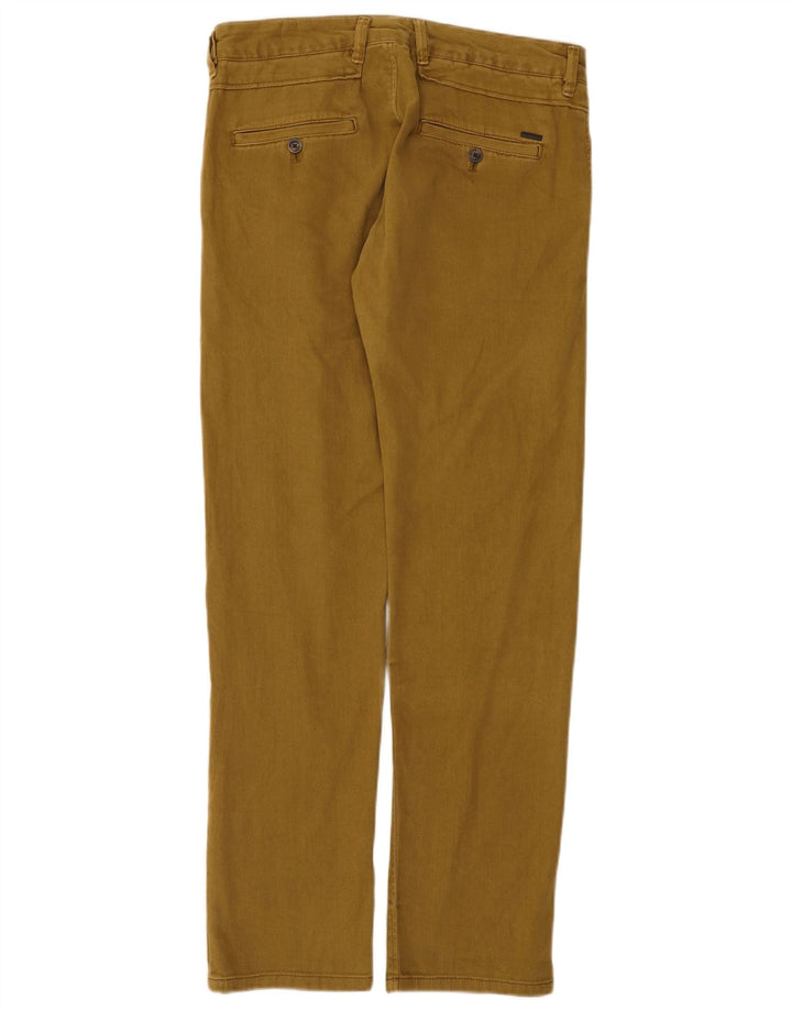 Diesel Ανδρικό κανονικό παντελόνι Chino W29 L31 Χακί βαμβακερό