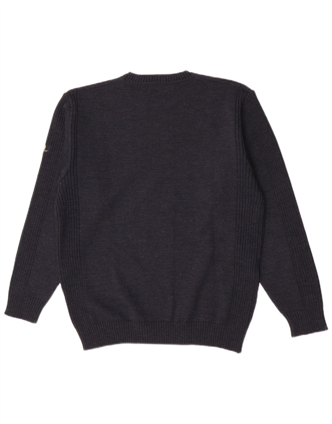 Sail Exp Ανδρικό πουλόβερ με λαιμόκοψη IT 50 Medium Navy Blue Wool