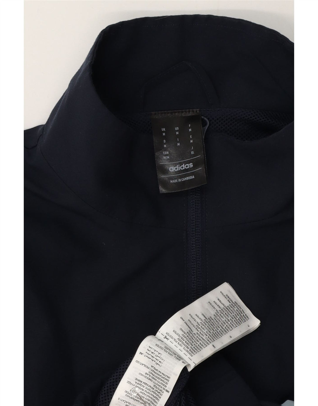 Ανδρική αθλητική φόρμα Adidas Top Jacket Medium Navy Blue Colourblock Polyester