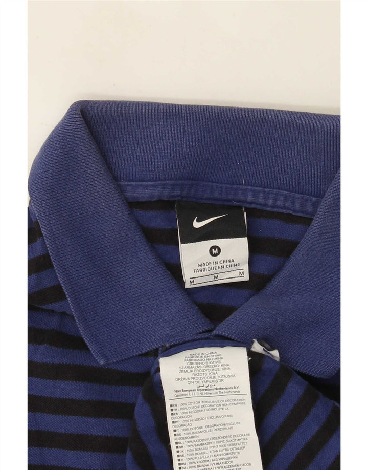 Ανδρικό μπλουζάκι Nike Inter Milan Polo, Βαμβακερό μεσαίο μπλε ναυτικό ριγέ