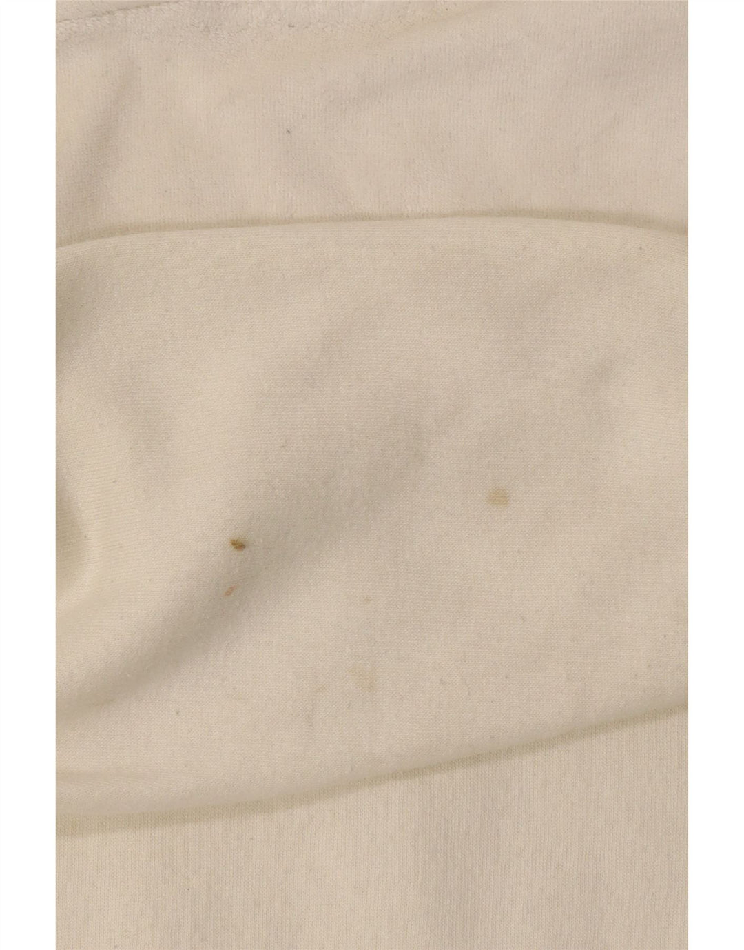 CHAMPION Γυναικεία γραφικά με κουκούλα φλις άλμα UK 14 Βαμβακερό μεσαίο ανοιχτό λευκό