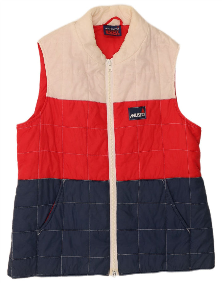 Musto Ανδρικό padded Gilet UK 38 Medium πολύχρωμο πολύχρωμο νάιλον