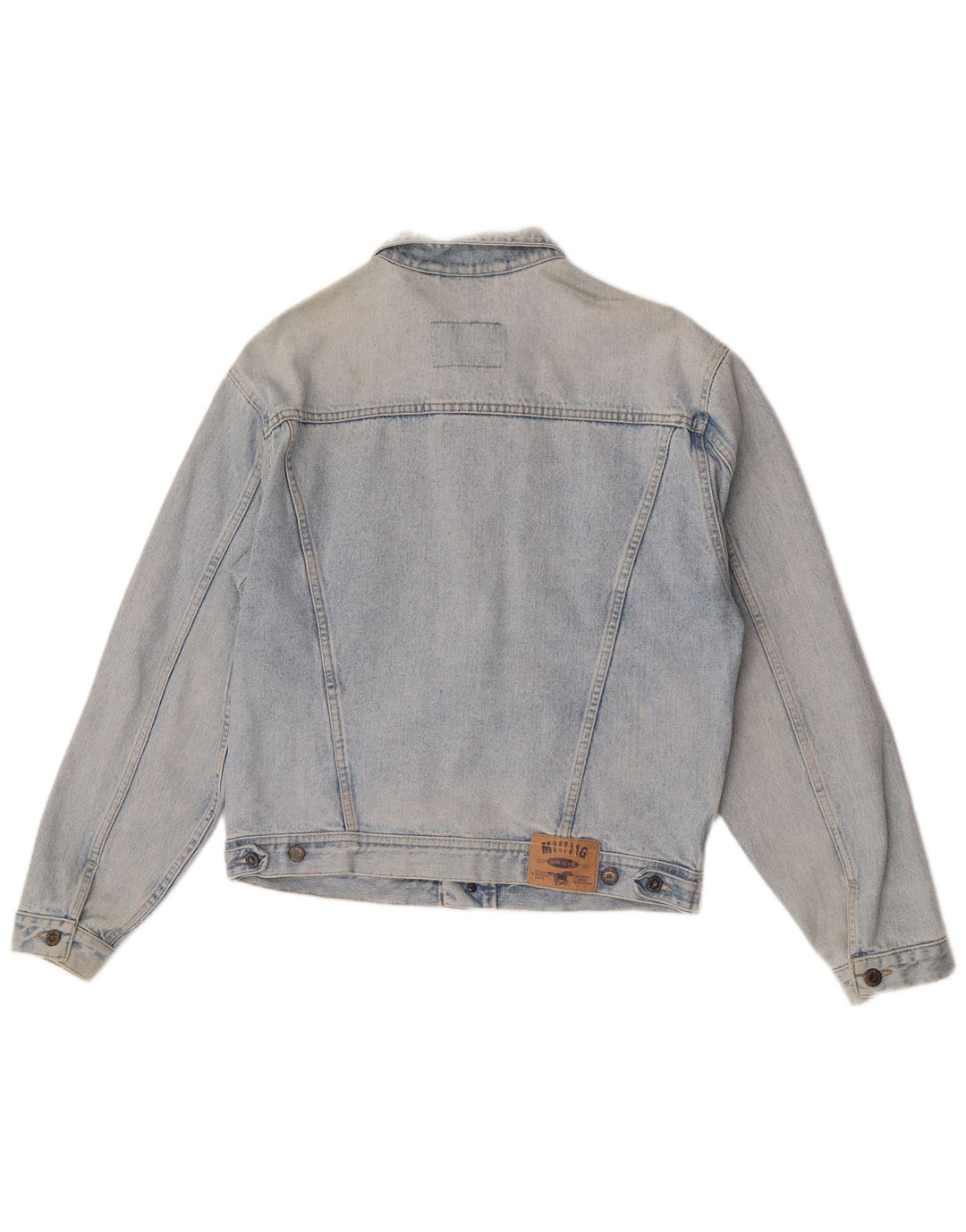 Mustang Ανδρικό Τζιν Μπουφάν UK 40 Large Blue