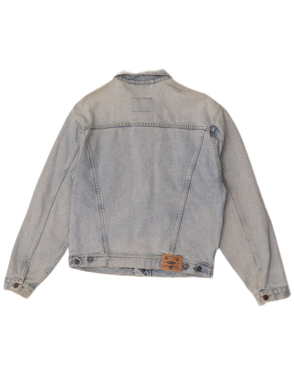 Mustang Ανδρικό Τζιν Μπουφάν UK 40 Large Blue