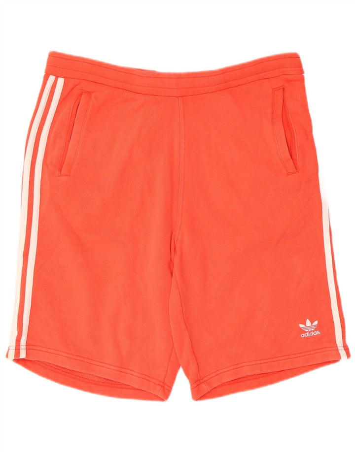 Ανδρικό αθλητικό σορτς Adidas μεγάλο κόκκινο βαμβακερό