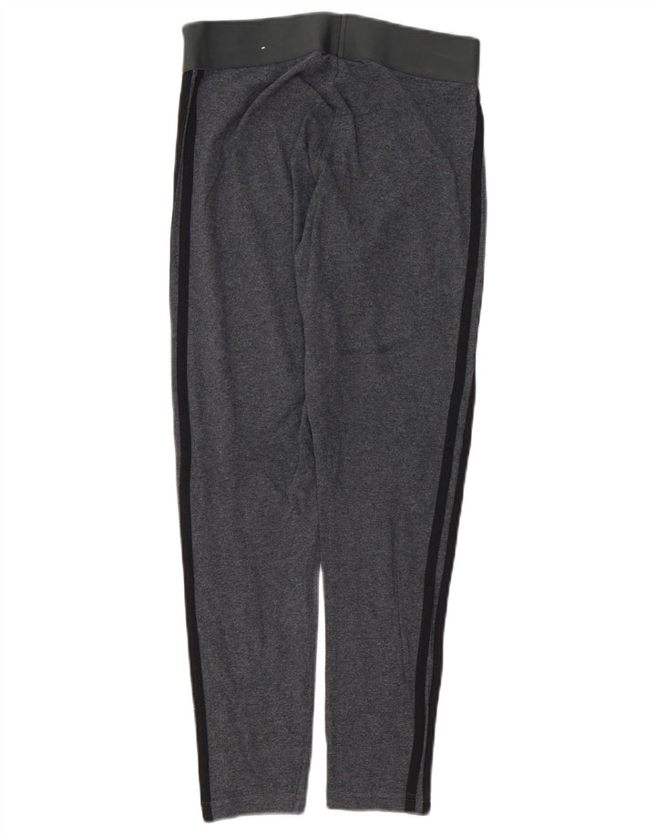 Γυναικείο κολάν ADIDAS UK 8/10 Μικρό γκρι βαμβακερό