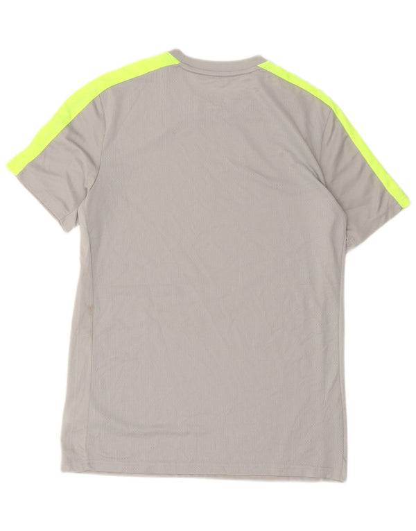 Ανδρικό μπλουζάκι Nike Dri Fit Slim Fit Top Large Grey Colorblock Πολυεστέρας