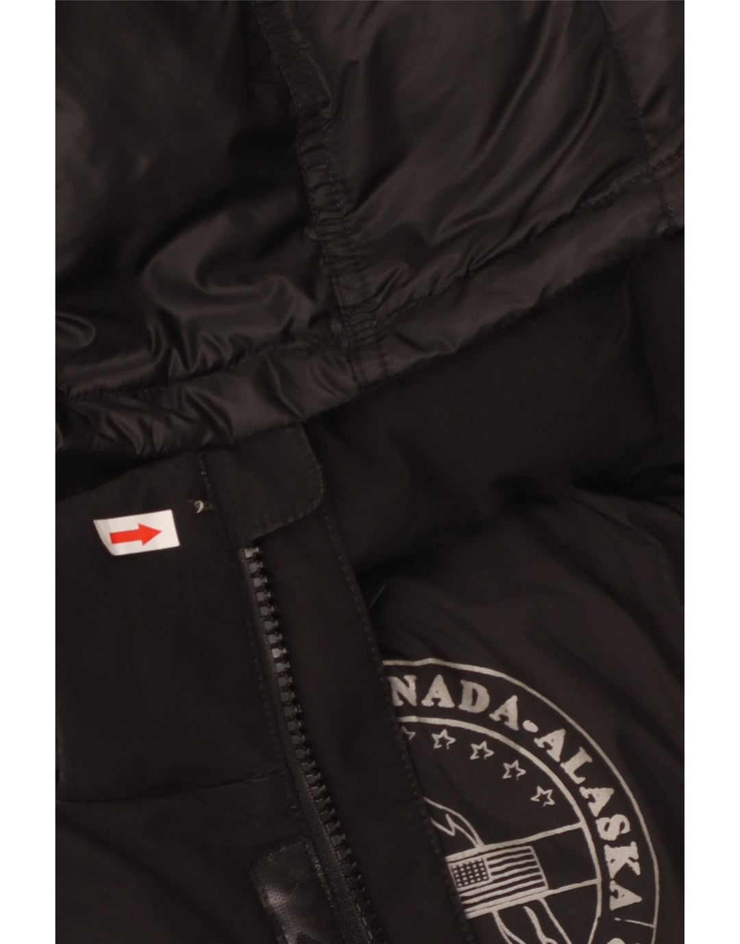 CANADIENS Ανδρικό μπουφάν με κουκούλα IT 56 3XL μαύρο πολυεστέρα