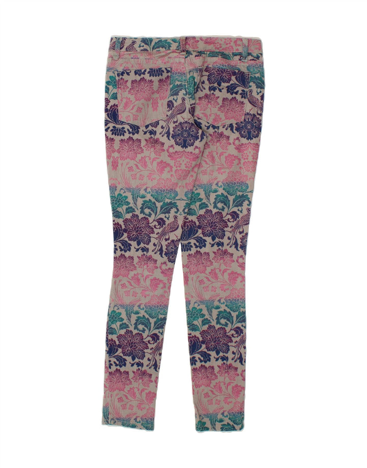 MOSSIMO Womens Skinny Jeans US 6 Medium W30 L32 Multicoloured Floral Vintage Mossimo and Second-Hand Mossimo from Messina Hembry 