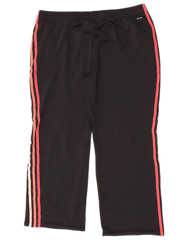 Adidas Γυναικεία φόρμα παντελόνι UK 20/22 XL Μαύρο Πολυεστέρας
