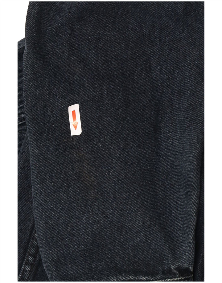 Duke Ανδρικό Τζιν Μπουφάν UK 42 XL Navy Blue Cotton Classic