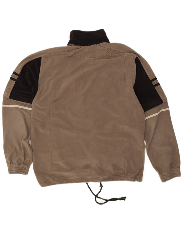 Lotto Ανδρική φόρμα βελούδου Top Jacket UK 40/42 Large Beige Colourblock