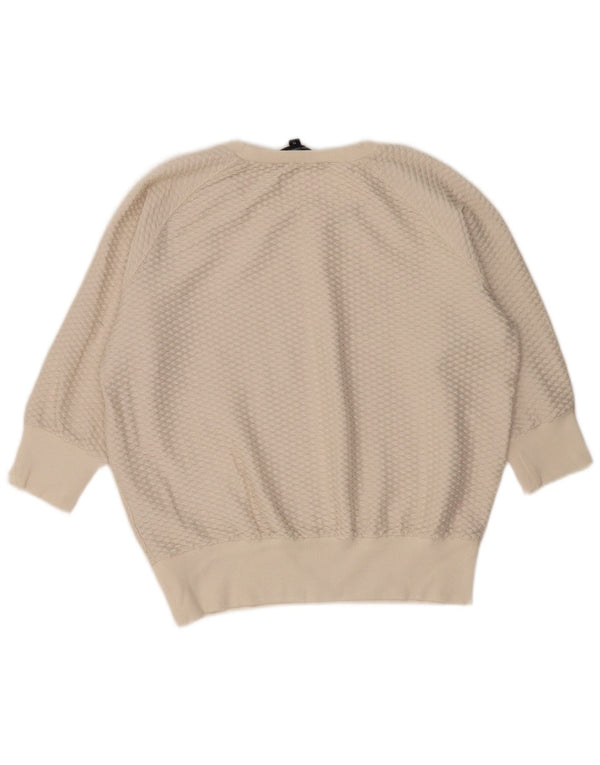 Γυναικείο πουλόβερ French Connection Boat Neck Jumper UK 14 Medium Off White