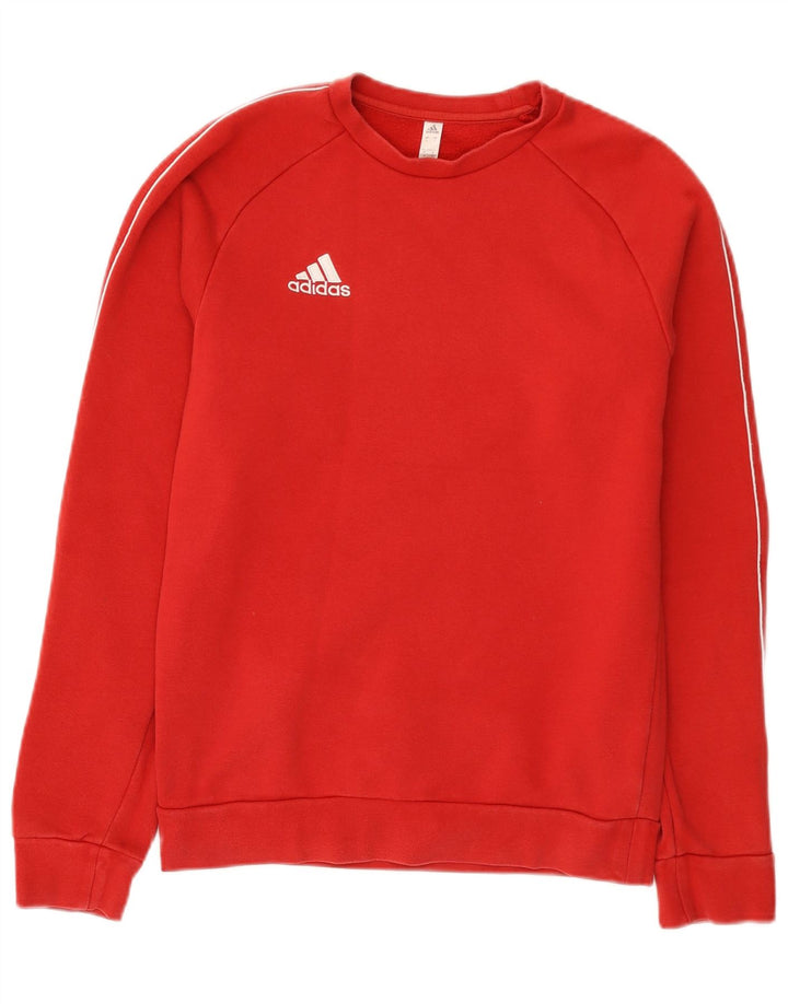 Ανδρικό φούτερ Adidas Jumper Μικρό κόκκινο βαμβακερό