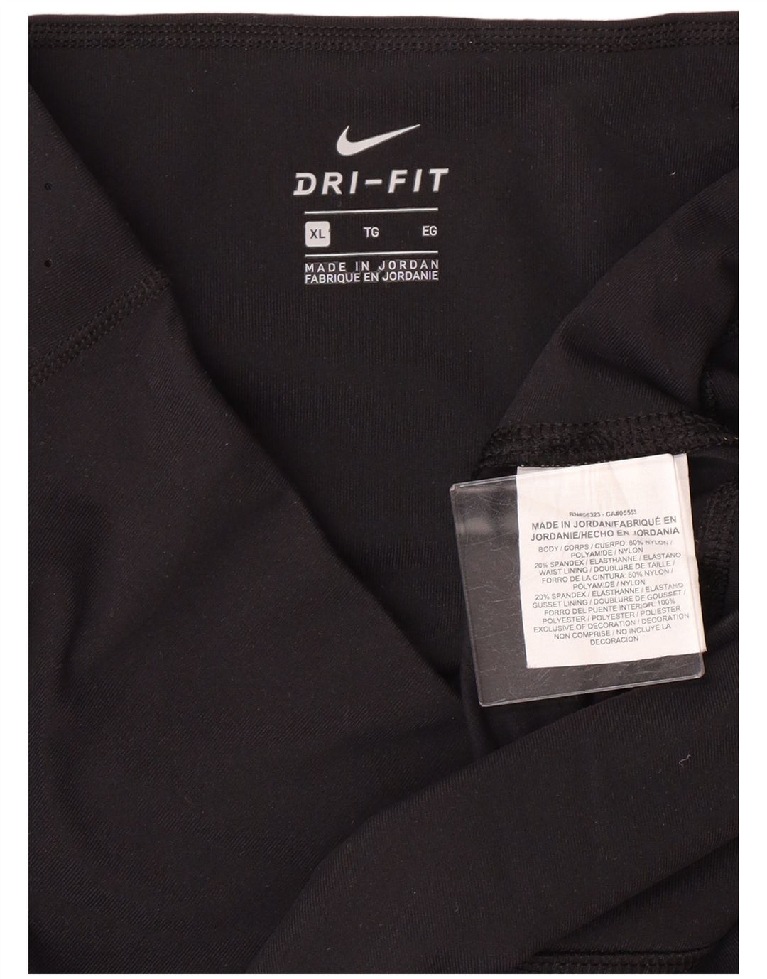 Γυναικείο κολάν NIKE Dri Fit UK 18 XL μαύρο νάιλον