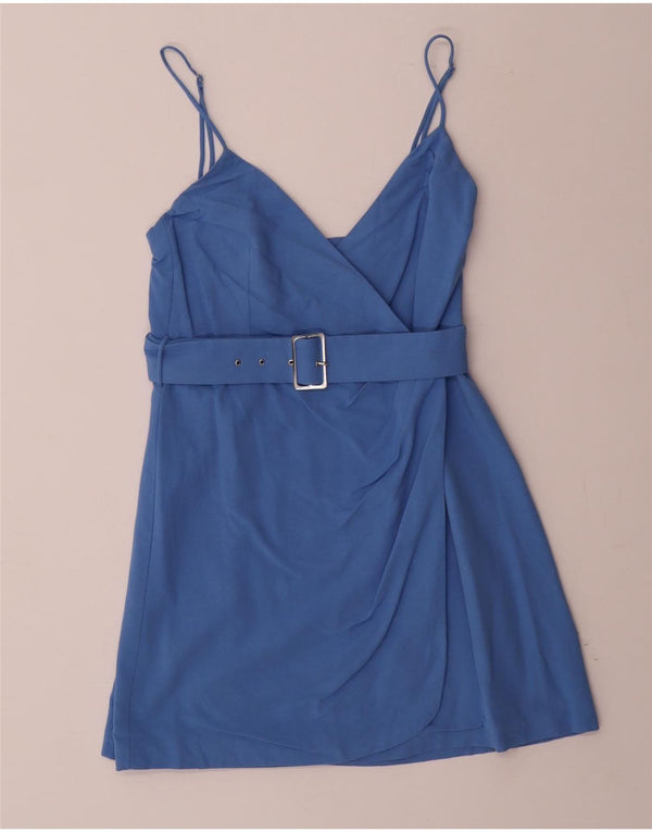 Γυναικείο Slip Dress ZARA UK 12 Medium Blue