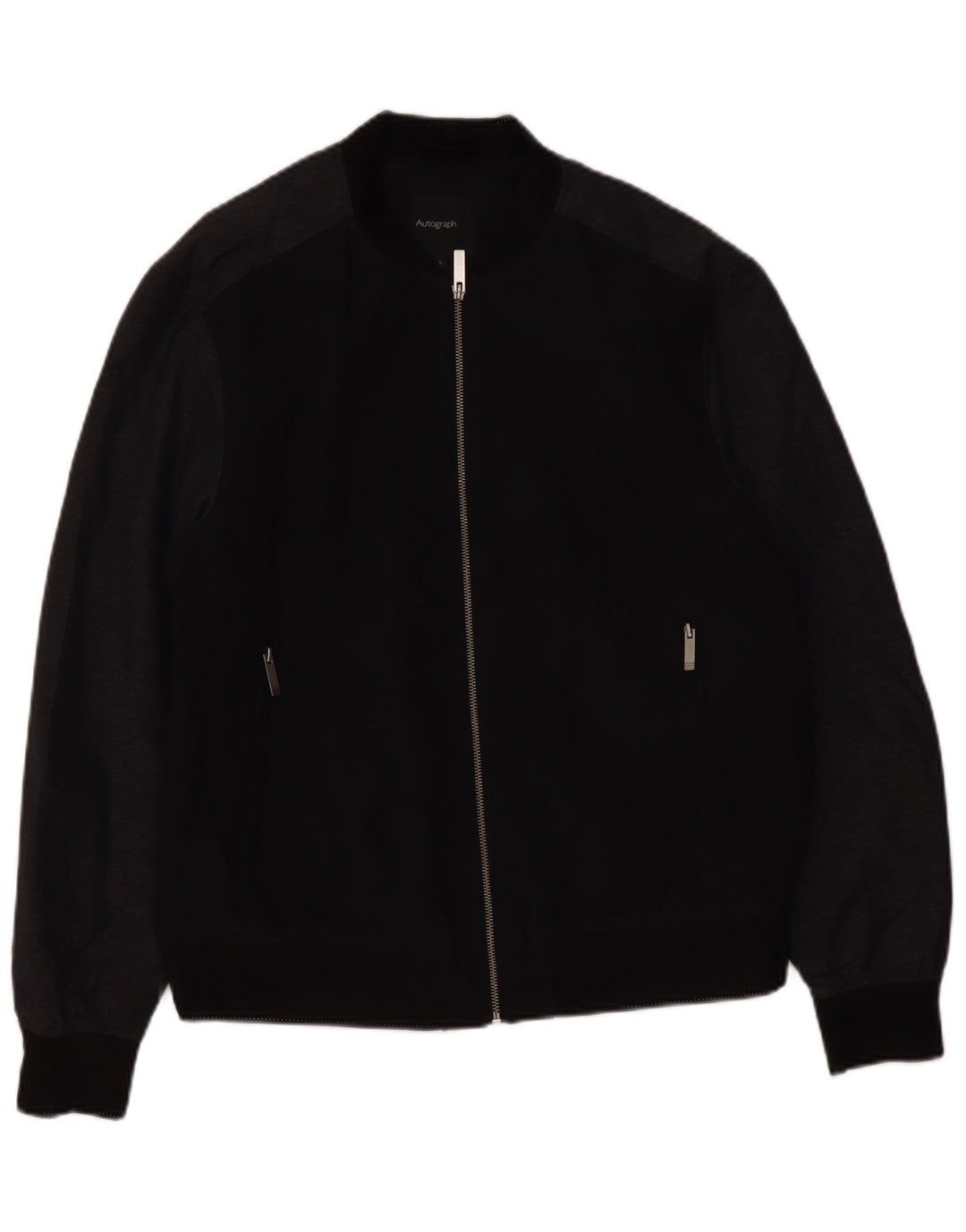 MARKS & SPENCER Ανδρικό μπουφάν UK 40 Large Black Colourblock Polyamide