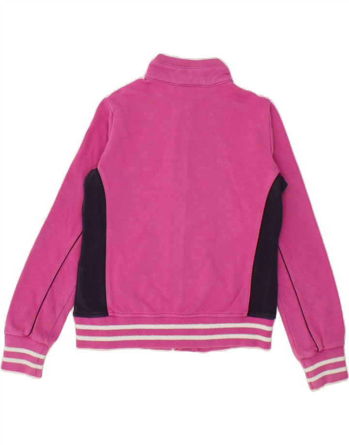 CHAMPION Girls Graphic Tracksuit Top Jacket 9-10 Years Medium Pink Vintage Champion and Second-Hand Champion from Messina Hembry 