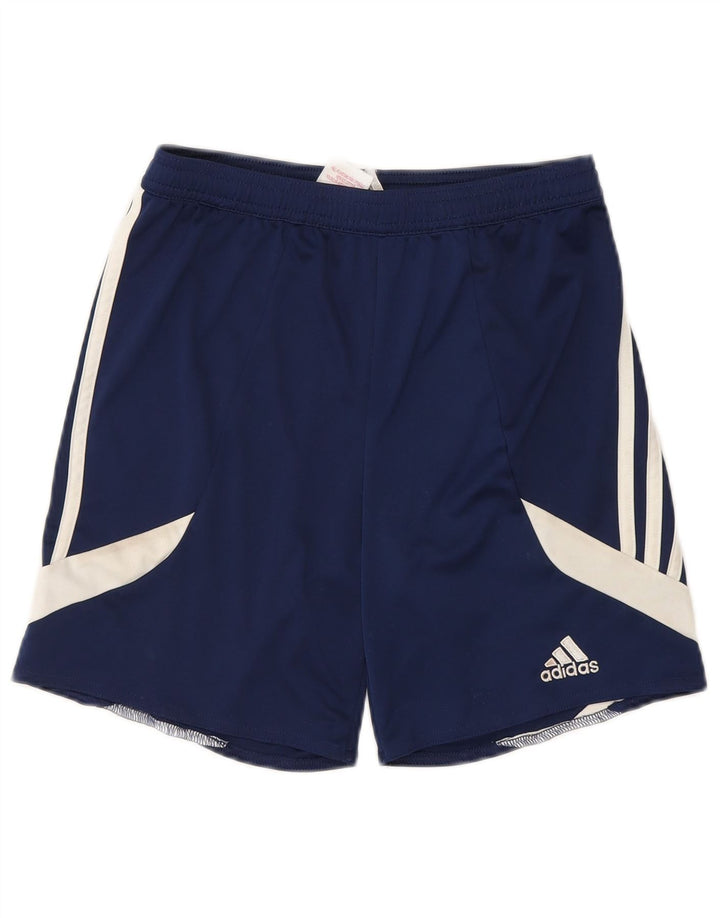 Αθλητικά σορτς ADIDAS για αγόρια Climalite 11-12 ετών Μεγάλο Navy Blue