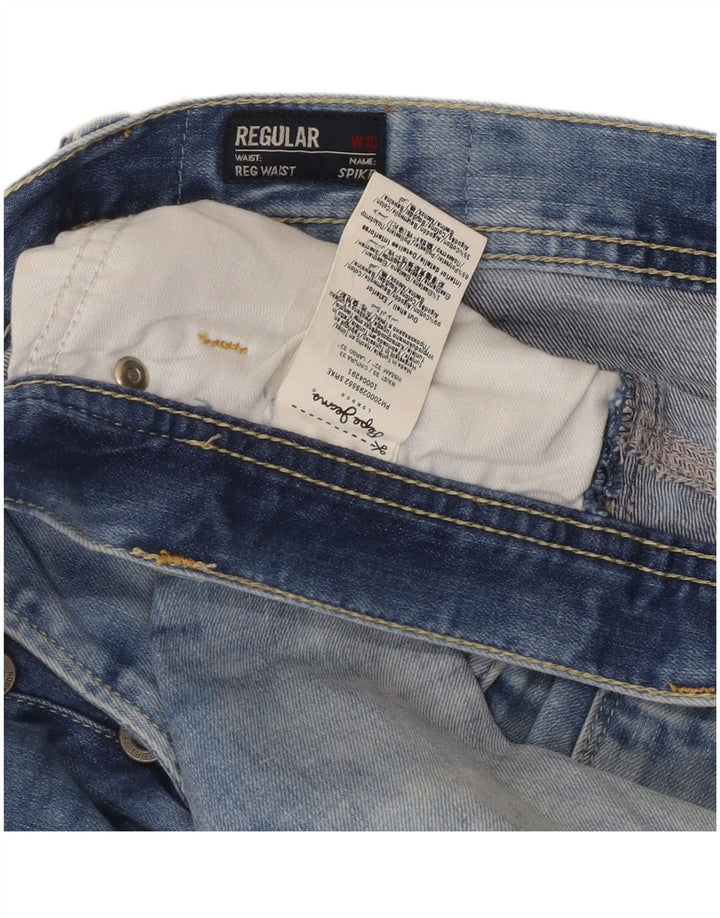 PEPE Jeans Γυναικείο ίσιο τζιν W33 L32 Μπλε βαμβακερό