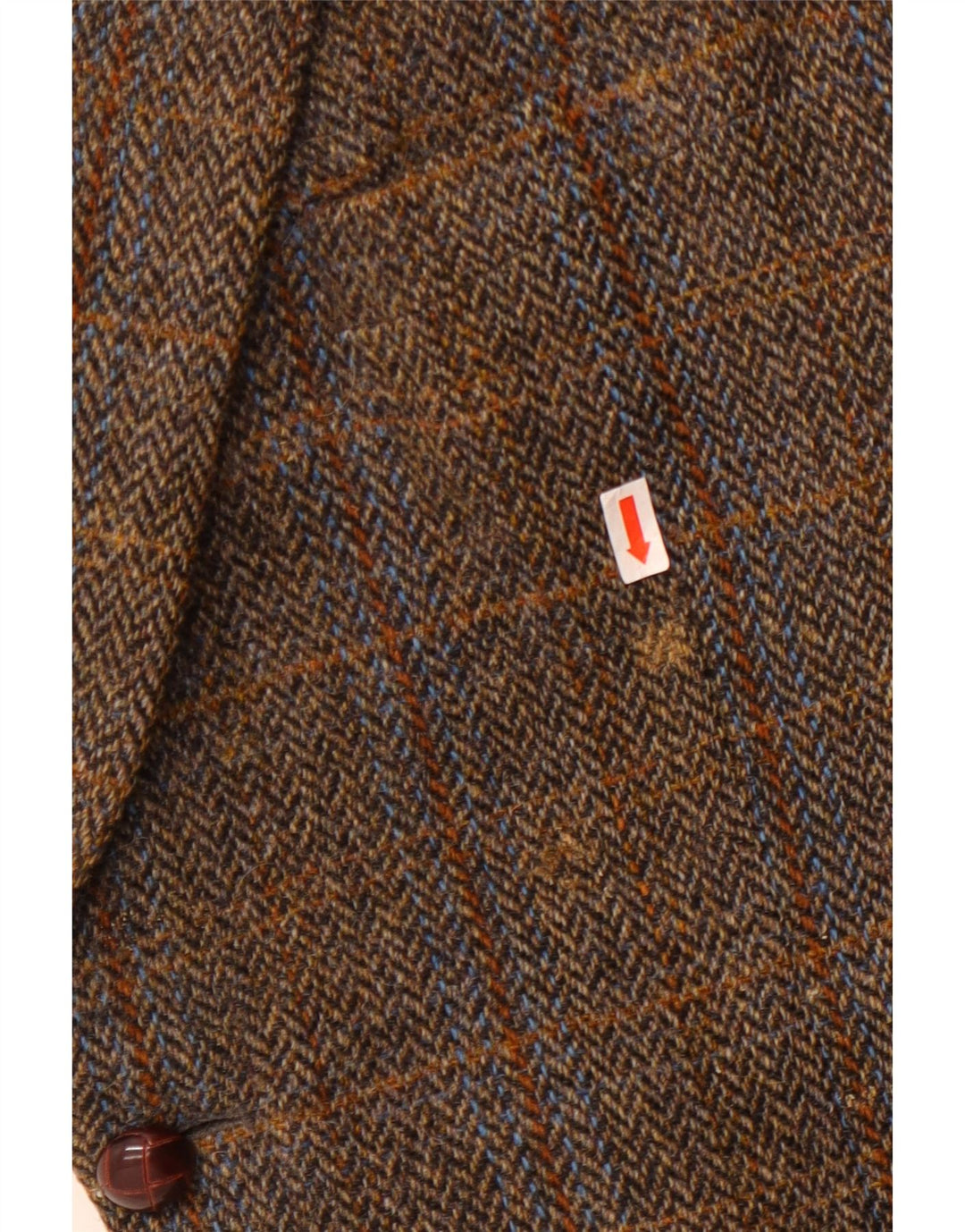 Walker and Hawkes Ανδρικό Μπουφάν Harris Tweed Blazer IT 46 3XL Brown